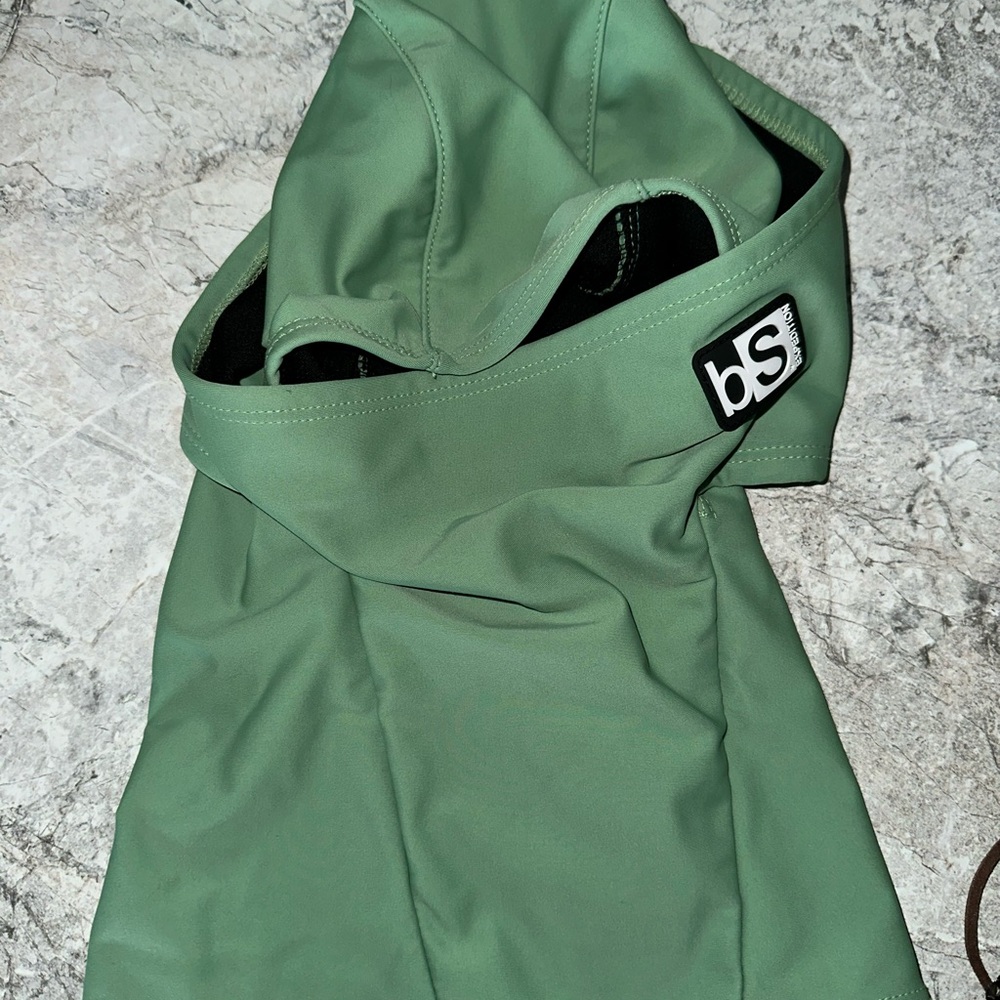 Blackstrap Green Face Mask